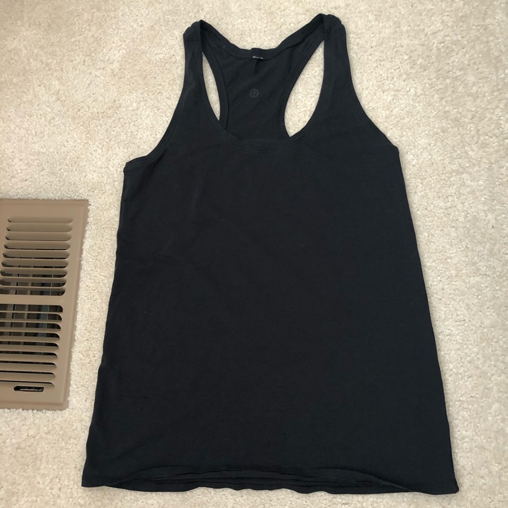 EUC🍋 lululemon Black love tank